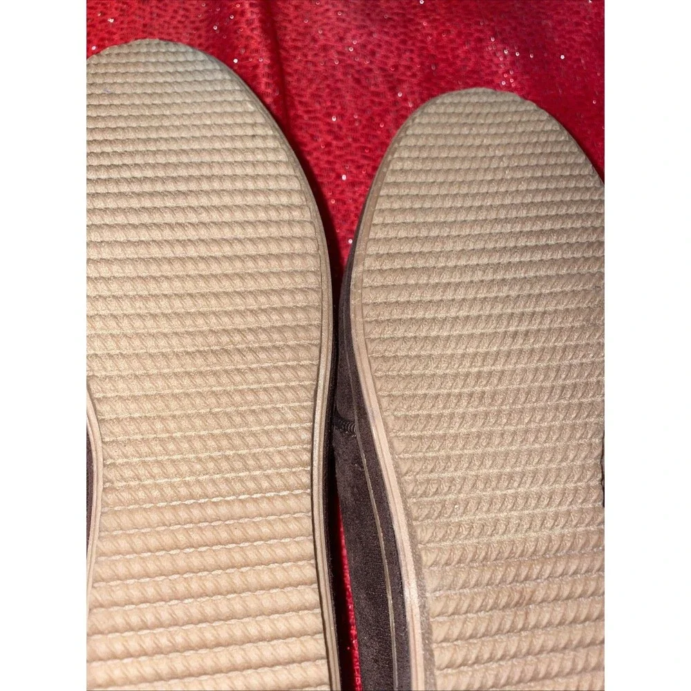 Womens Size 7M 1903 Beacon Sneaker Comfort Shoes Brown Velco Closing Clean